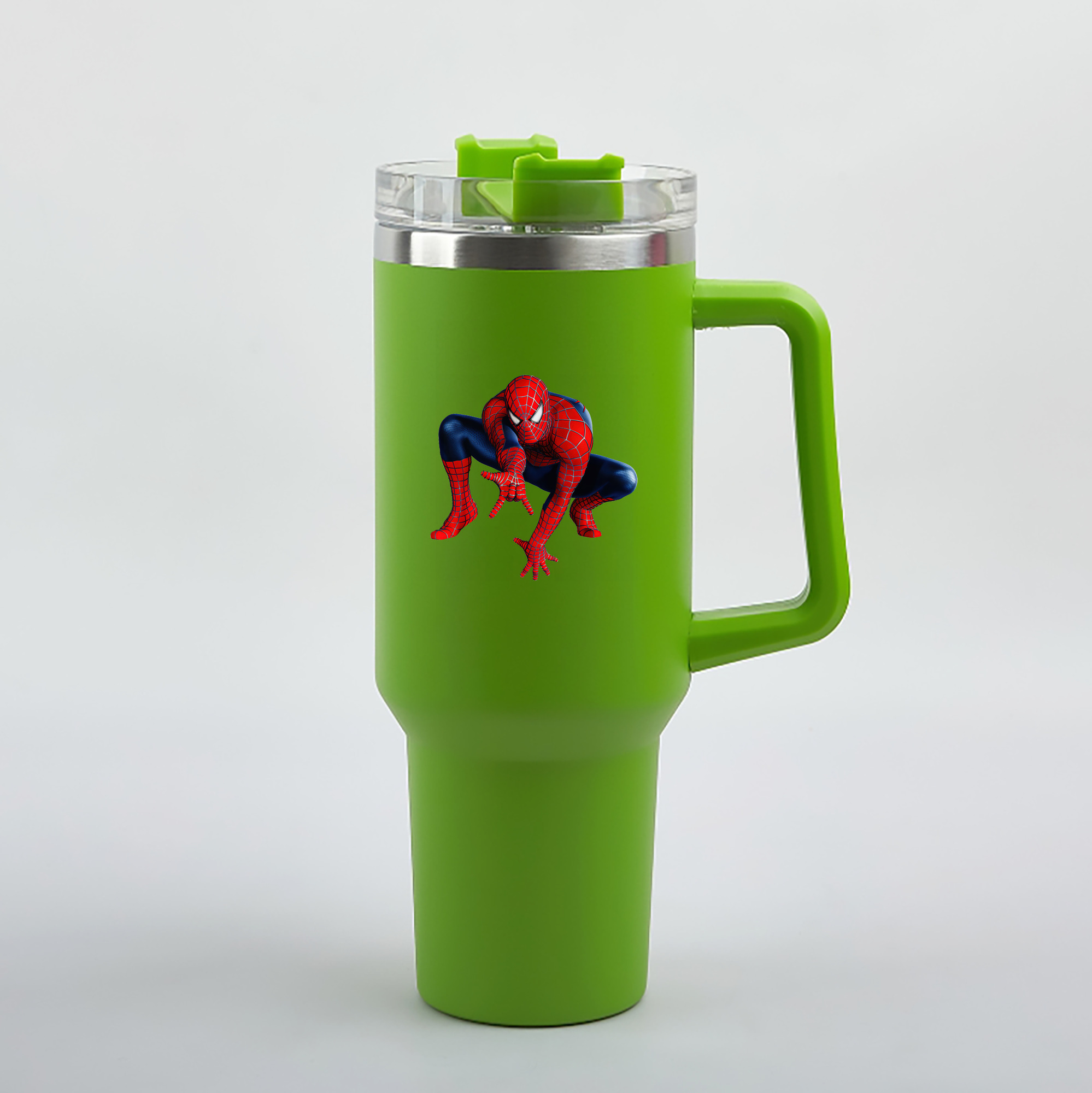 （画像用） Spider Man スパイダーマン 1200mL車用タンブラー（カラープリント）